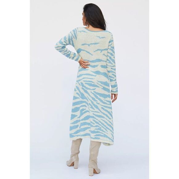 Anthropologie -Sky Sweater Midi Dress - Picture 3 of 9